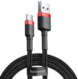 Baseus Cafule USB-kabel 2 m USB A USB C Sort, R�d #1