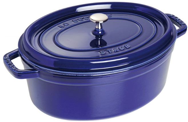 ZWILLING STAUB LA COCOTTE 5,5 L Oval Stbejern Gryde bradepande #1