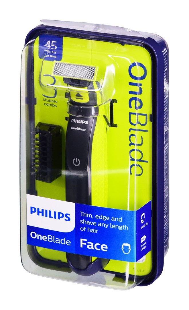 Philips OneBlade Trim, style, og barber, til alle hrlngder, #15