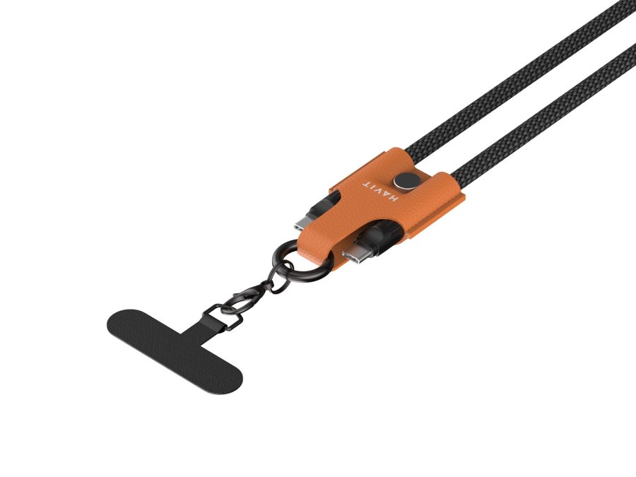 Havit CB6344 - Opladningskabel, 1,2 m (sort/gr/brun) #3