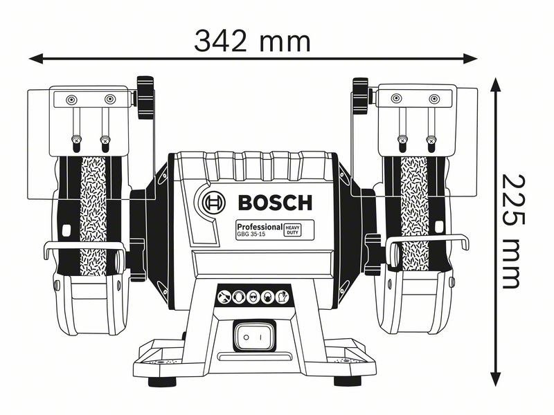 BNKSLIBER FI 150/20 MM 350W GBG 35-15 BOSCH #3