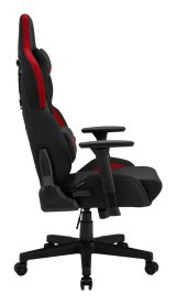 SENSE7 Sentinel PC gamingstol Polstret s�de Sort, R�d #4