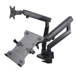 Maclean MC-813 Dual Desk Mount for a Monitor and a Laptop 17 