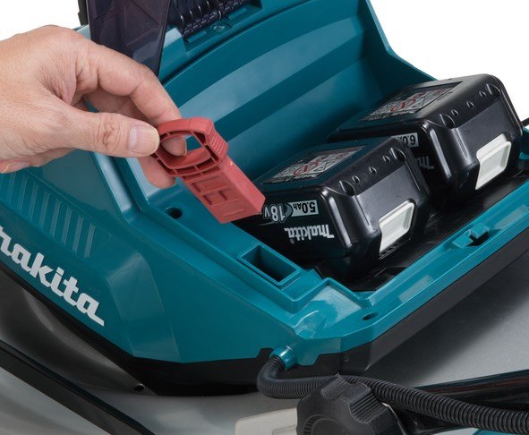 Makita DLM460Z pl�neklipper Batteri Sort, Bl� #3