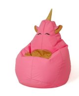 Puf GO GIFT Pink Oxford 105 x 80 cm #1