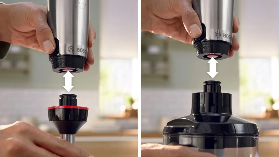 Bosch Serie 6 MSM6M621 blender 0,5 L Neds�nkning blender 1000 W Sort, Rustfrit st�l #6