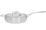 DEMEYERE 5-PLUS Saut stegepande med 2 hndtag og lg, 40850-853-0 - 24 CM #1