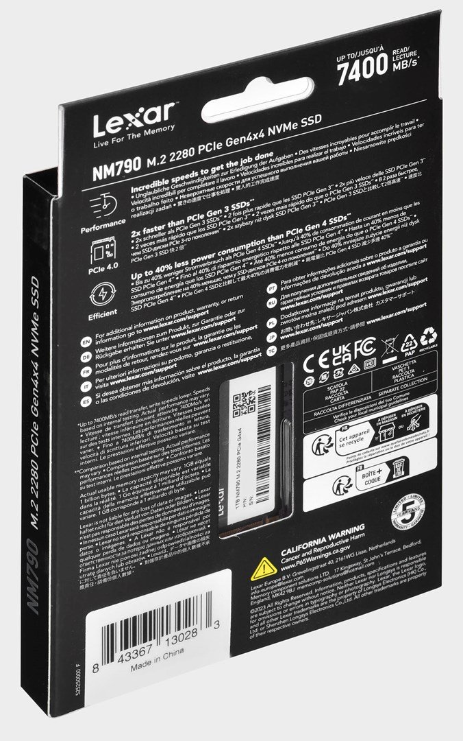 Lexar NM790 M.2 1 TB PCI Express 4.0 SLC NVMe #6