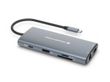 Conceptronic DONN06G Ledningsf�rt USB 3.2 Gen 1 (3.1 Gen 1) Type-C Gr� #5