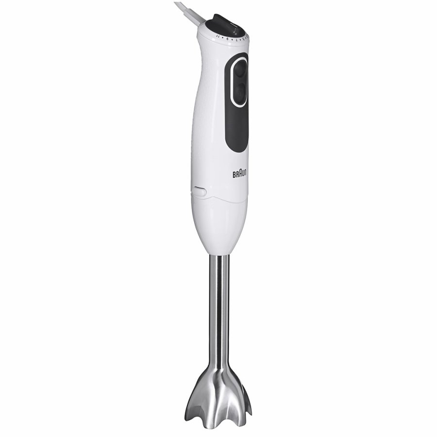 Braun MQ 3135 WH Sauce 0,5 L Nedsnkning blender 750 W Sort, Hvid #3