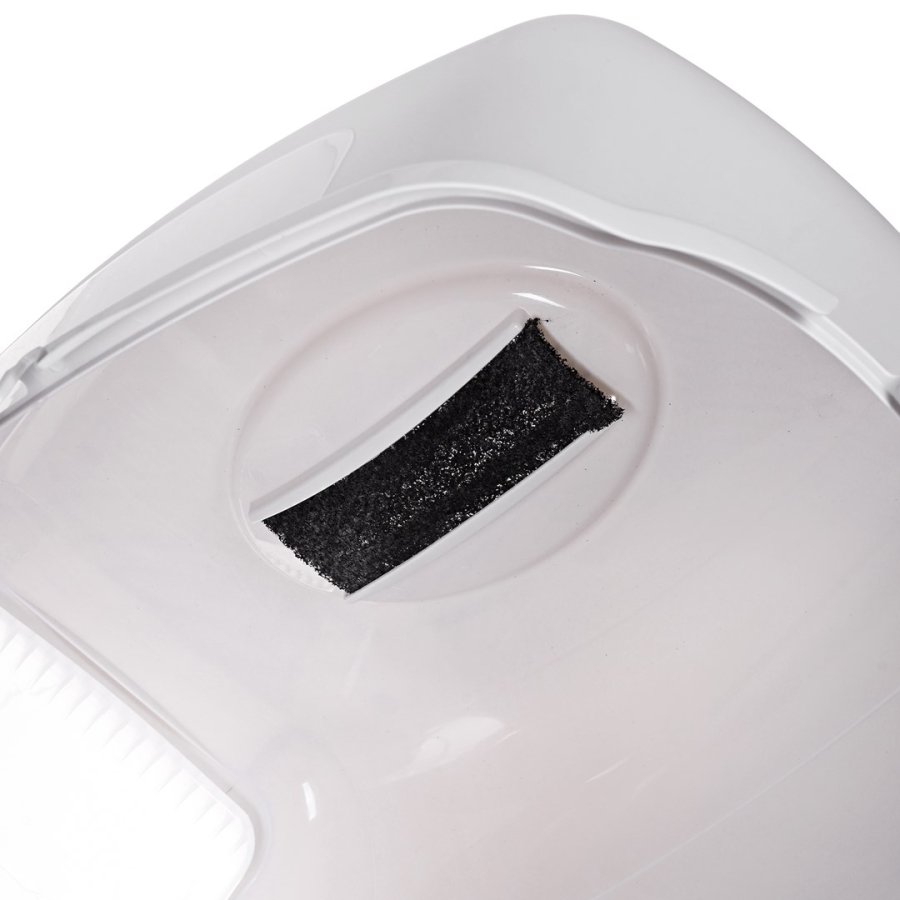 DIAMENTIQ BAYA white/light grey -  kattebakke - 55,5 x 40 x 38,7 cm #15