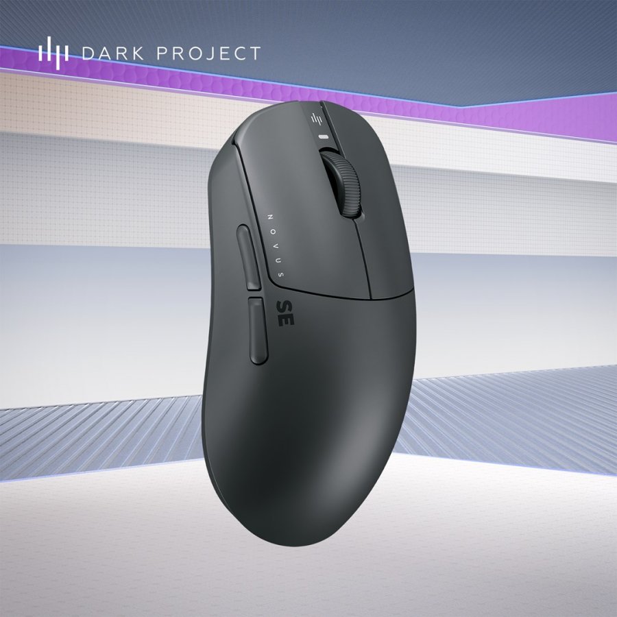 Dark Project Novus SE Wireless Gaming mus Spil Ambidextrous RF Wireless + USB Type-C Optisk 26000 dpi #17
