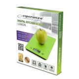 Esperanza EKS002G kkken- og ditvgt Elektronisk kkkenvgt Grn, Gul Bordplade Rektandel #4