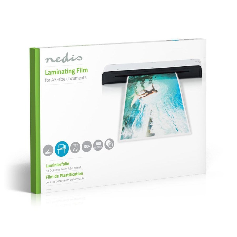 Nedis LAMIA3AT100 lamineringsfilm #4
