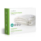 Nedis PEBL120CWT1 varmelagen og -pude Elektrisk tppe 60 W Hvid Polyester, Syntetisk uld #9