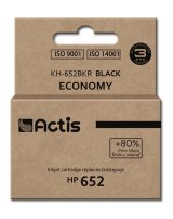 Actis KH-652BKR Blk (erstatning HP 652 F6V25AE; Standard; 15 ml; sort) #1