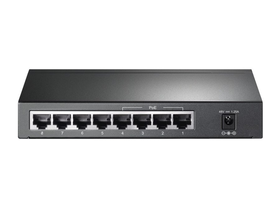 TP-Link TL-SG1008P netv�rksswitch Ikke administreret Gigabit Ethernet (10/100/1000) Str�m over Ethernet (PoE) Hasseln�d #4