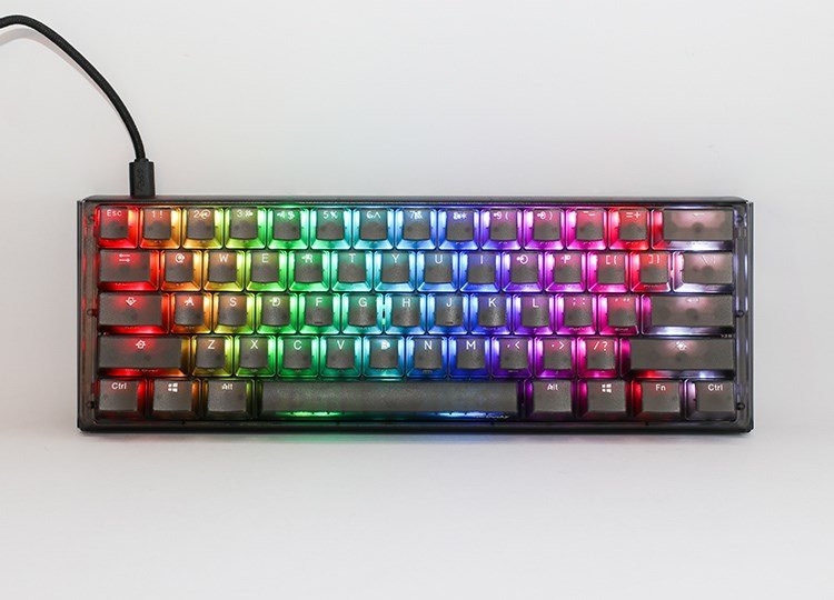 Ducky One 3 Aura Mini tastatur Spil USB QWERTY US International Sort #5
