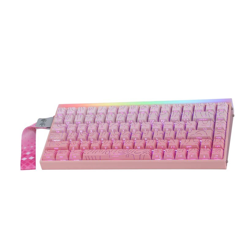HERO84 HE PINK+Gradient+Contour Dragon King-switch RGB AULA-tastatur #11