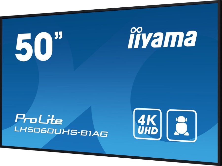 iiyama LH5060UHS-B1AG skilte display Digital A-tavle 125,7 cm (49.5