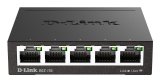 D-Link DGS-105 Ikke administreret L2 Gigabit Ethernet (10/100/1000) Sort #1