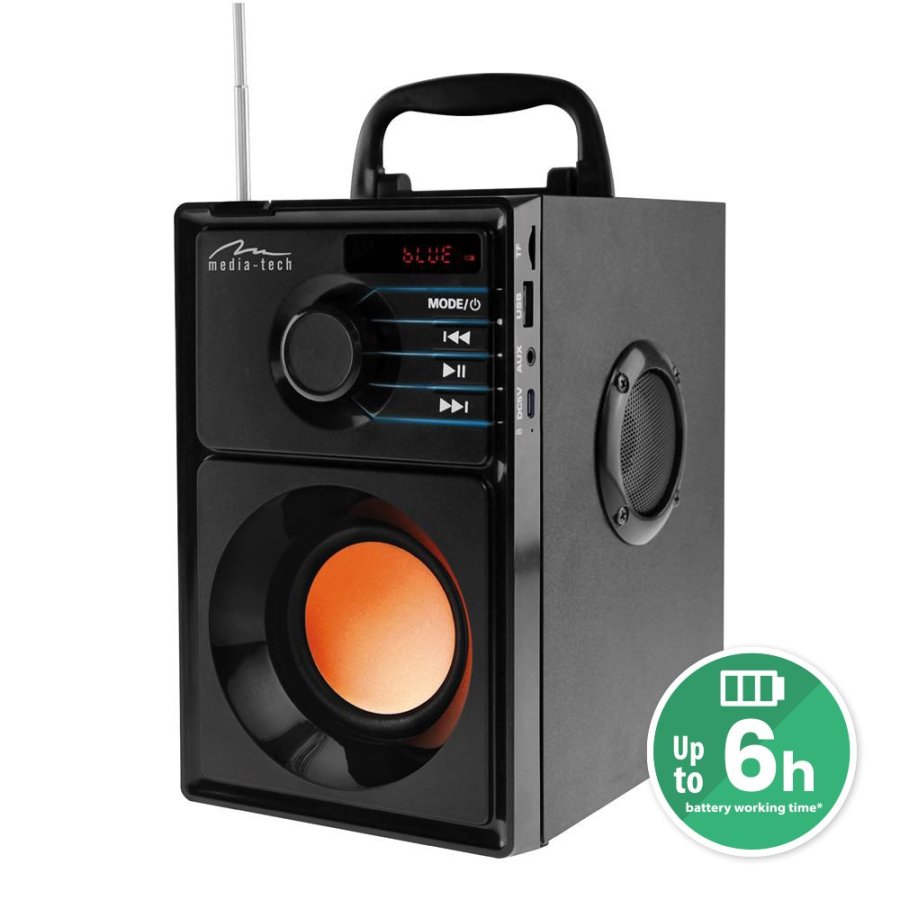Bluetooth-hjttaler Media Tech BoomBox BT MT3145 V2 Sort 600 W #1