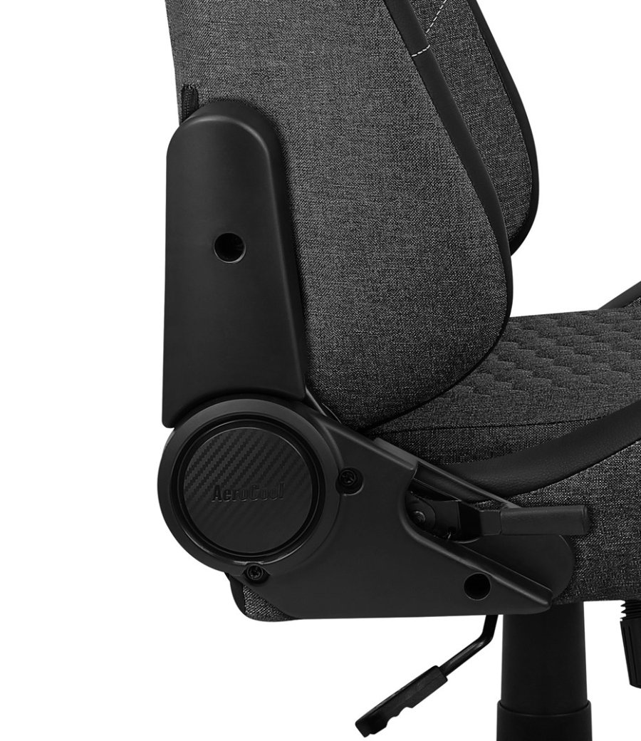 Aerocool CROWN AeroWeave Universal gamingstol Polstret sde Sort #5