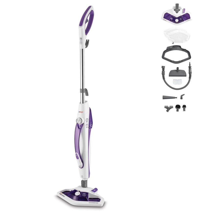 Polti Vaporetto SV440_Double Dampmoppe 0,3 L 1500 W Violet, Hvid #4