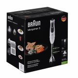 Braun MQ 3135 WH Sauce 0,5 L Nedsnkning blender 750 W Sort, Hvid #12