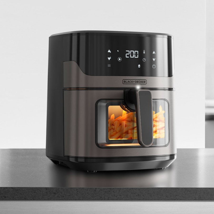 BLACK+DECKER Air Fryer 1600W 6.5L #4