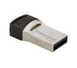 Transcend JetFlash 890 32GB USB-ngle USB Type-A / USB Type-C 3.2 Gen 1 (3.1 Gen 1) Sort, Slv #4