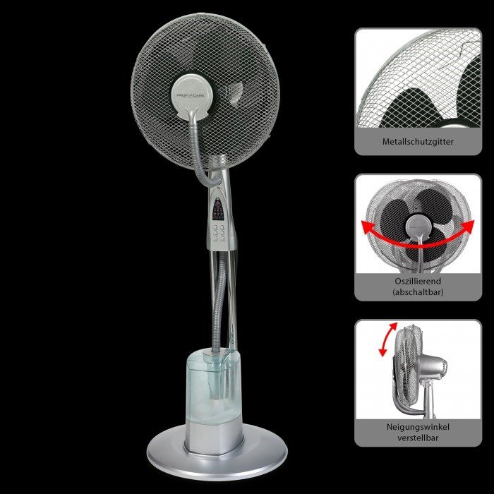 Ventilator med befugter Profi Care PC-VL 3069 #8