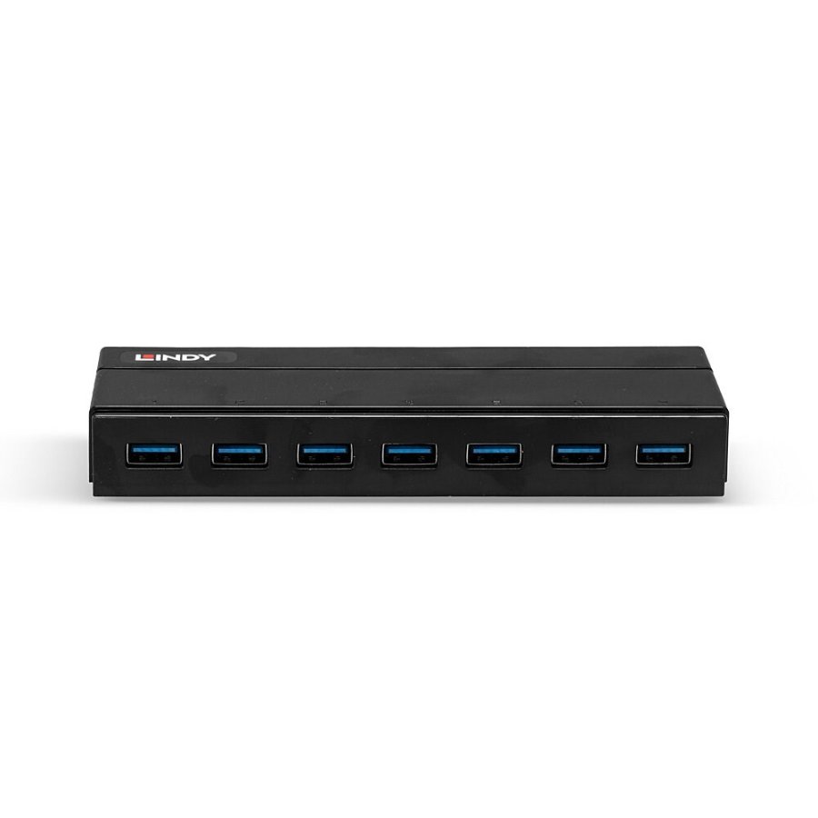 Lindy 43228 interface hub USB 3.2 Gen 1 (3.1 Gen 1) Type-A 5000 Mbit/s Sort #3