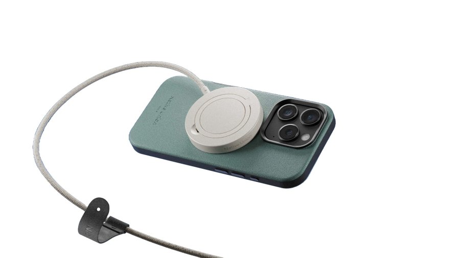 Native Union SNST-QI2-SAN oplader til mobil enhed Smartphone Lys gr� USB Tr�dl�s opladning Indend�rs #3