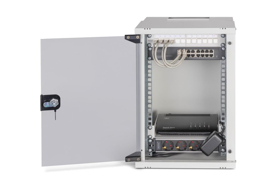 Digitus DN-49102-SET stativ 9U V�gmonteret stativ Gr� #5