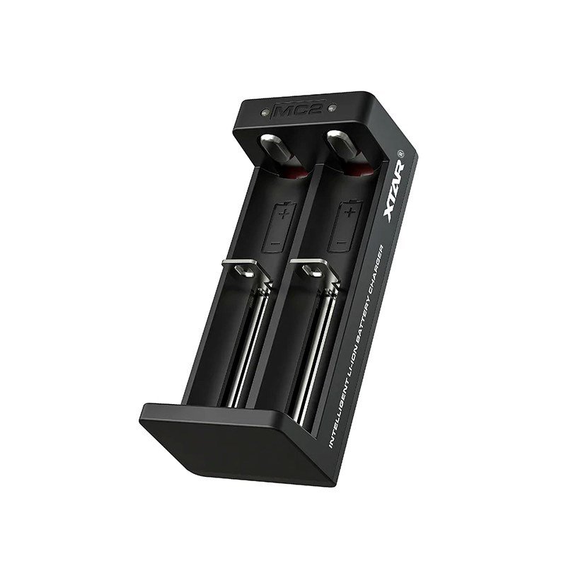 Oplader til Li-ion 18650 USB-C-batterier/cylindriske celler – 2 kanaler #7