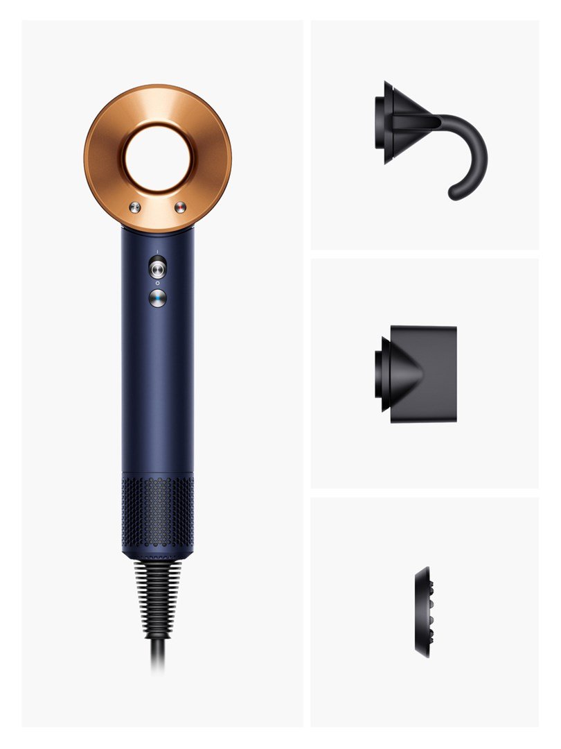 Dyson Supersonic hrtrrer 1600 W Bl, Kobberfarve #10