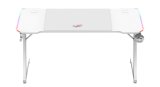 Huzaro Hero 3.3 White  RGB - gaming-skrivebord #4