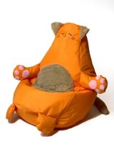 Puf GO GIFT Orange Oxford Kat 130 x 90 cm #2