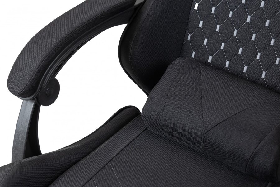 Mars Gaming MGC-X Fabric PC gamingstol Polstret s�de Sort #11