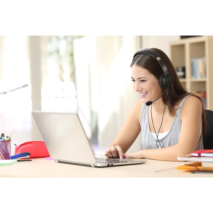 Kensington USB-C Hi-Fi-hovedtelefoner med mikrofon #12