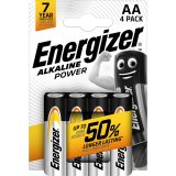 Energizer AP Alkaline Power 410850 Batteri AA LR6 4 stk. #1