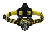 Ledlenser EXH8 Sort, Gul Hovedb�nd lommelygte #1