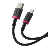 Baseus Dura USB Type A til Type C 60 W hurtigopladningskabel 2 m Sort, Rd #3