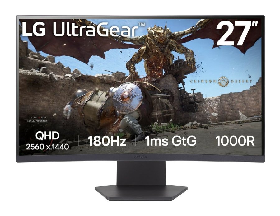 LG 27GS60QC-B computerskrm 68,6 cm (27