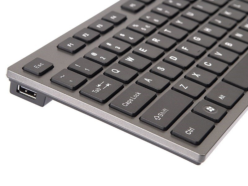 A4Tech KV-300H tastatur USB QWERTY Sort, Gr #3
