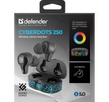 HOVEDTELEFONER DEFENDER BLUETOOTH CYBERDOTS 250 GAMING SORT #5