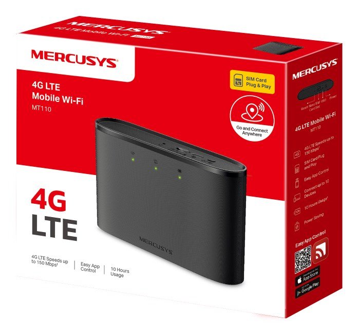 Mercusys MT110 cellul�r netv�rksenhed Cellul�r netv�rksrouter #4