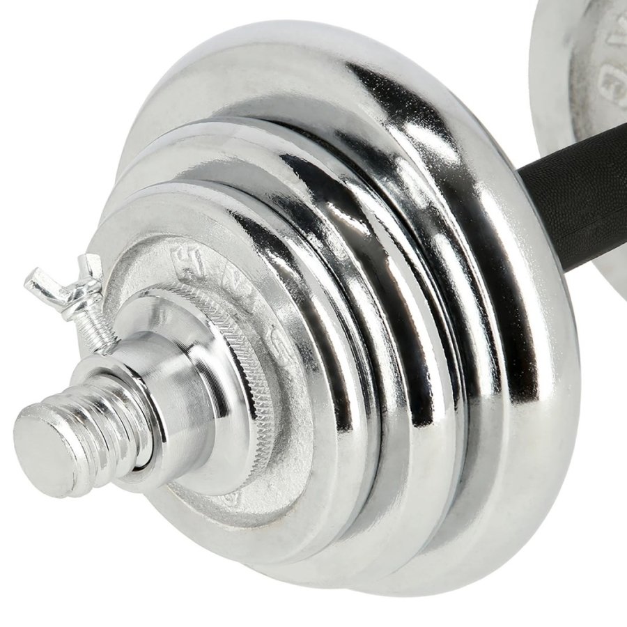 Farvede vgtstnger med vgtstangsfunktion i etui HMS SKC20 2 x 10 kg #7