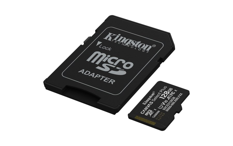 Kingston Technology 128 GB microSDXC Canvas Select Plus Gen3 150 MB/s A1-kort + adapter #2